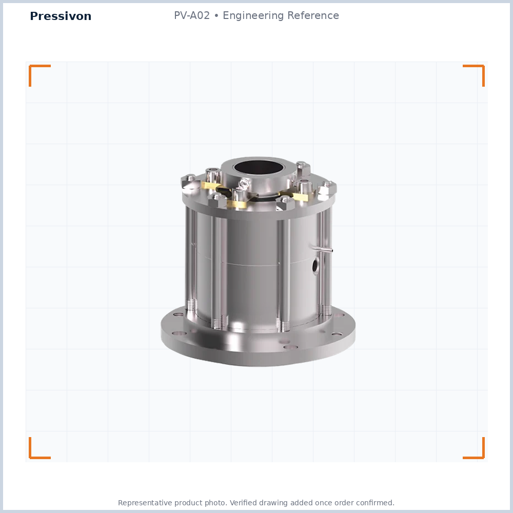 PV-A02 Agitator / Mixer Seal — representative engineering reference photo