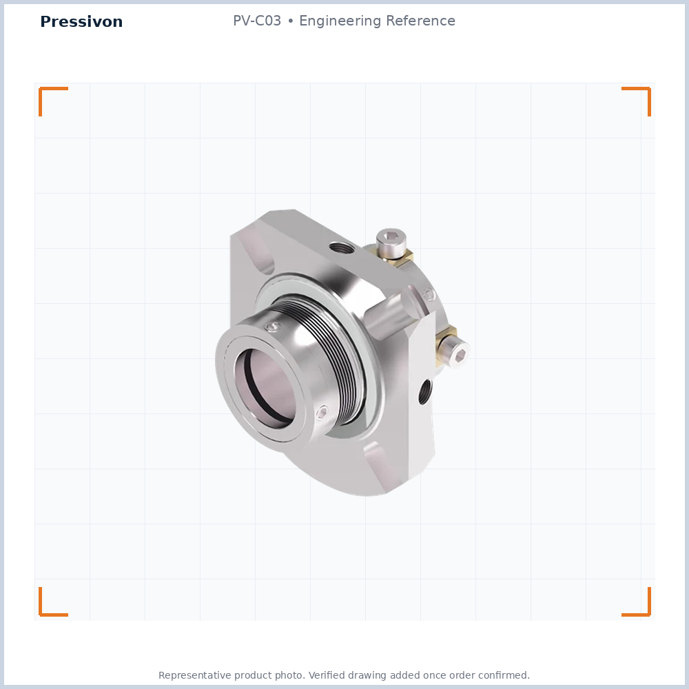 PV-C03 Mechanical Seal Series — representative engineering reference photo