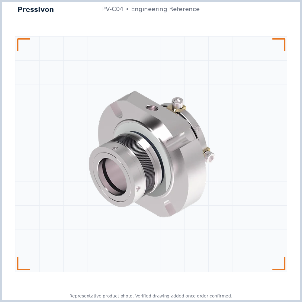 PV-C04 Mechanical Seal Series — representative engineering reference photo