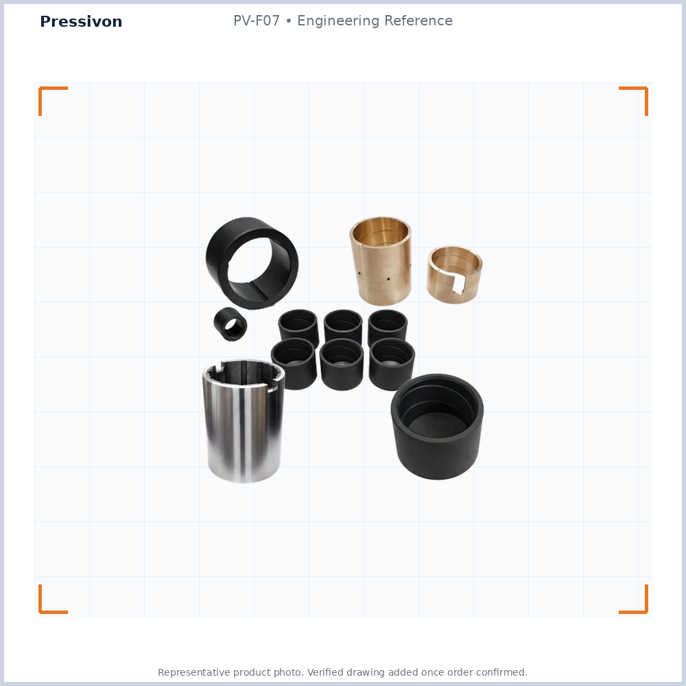PV-F07 Bearing Bush — representative engineering reference photo