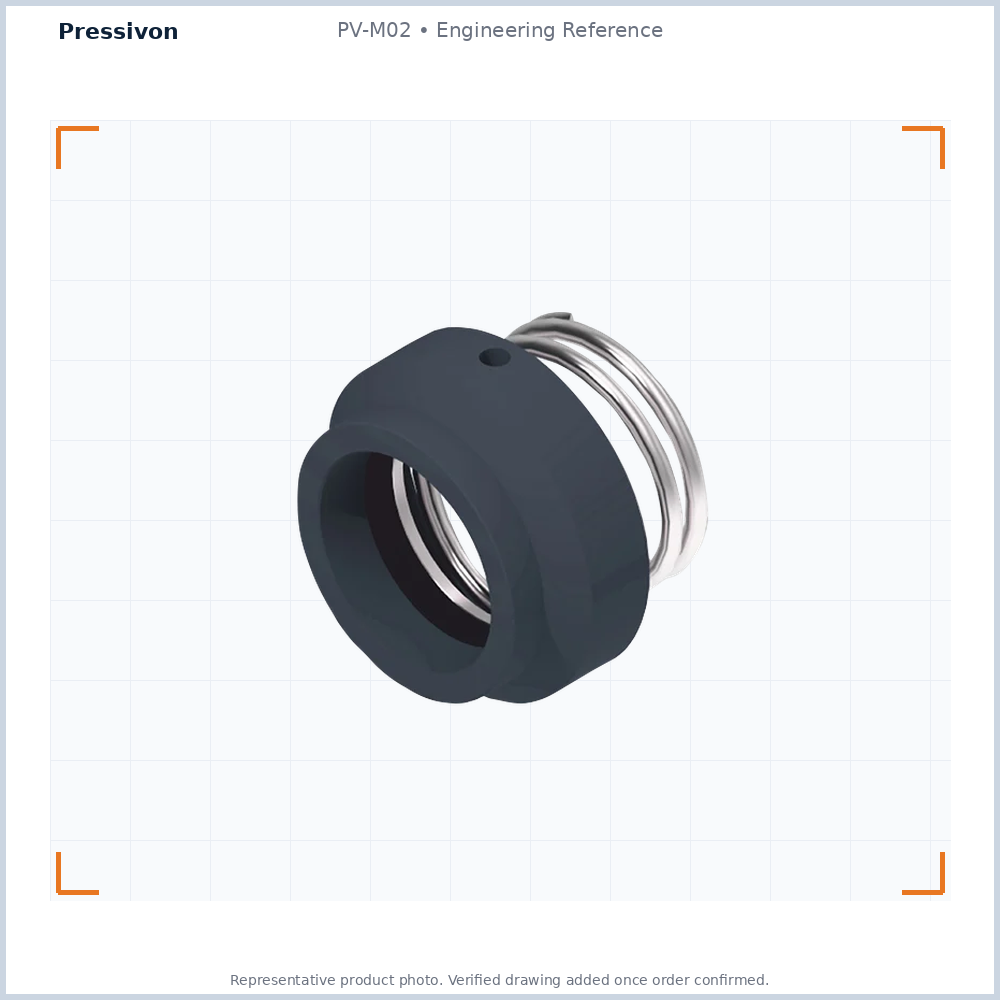 PV-M02 Mechanical Seal Series — representative engineering reference photo