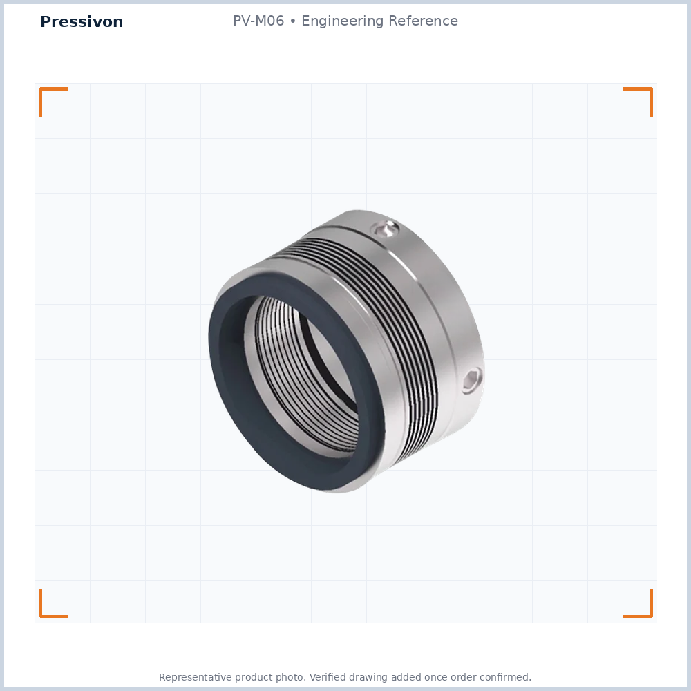 PV-M06 Mechanical Seal Series — representative engineering reference photo