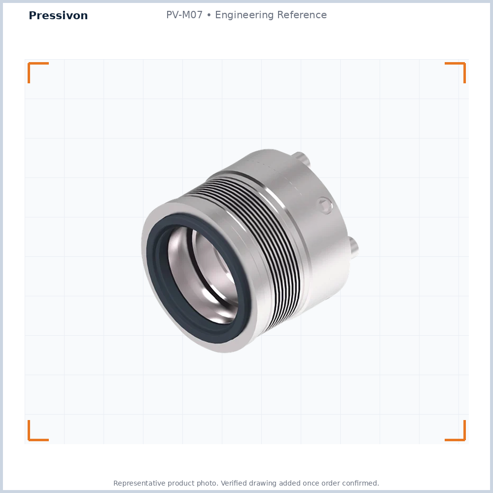 PV-M07 Mechanical Seal Series — representative engineering reference photo