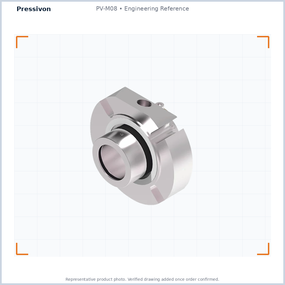 PV-M08 Mechanical Seal Series — representative engineering reference photo