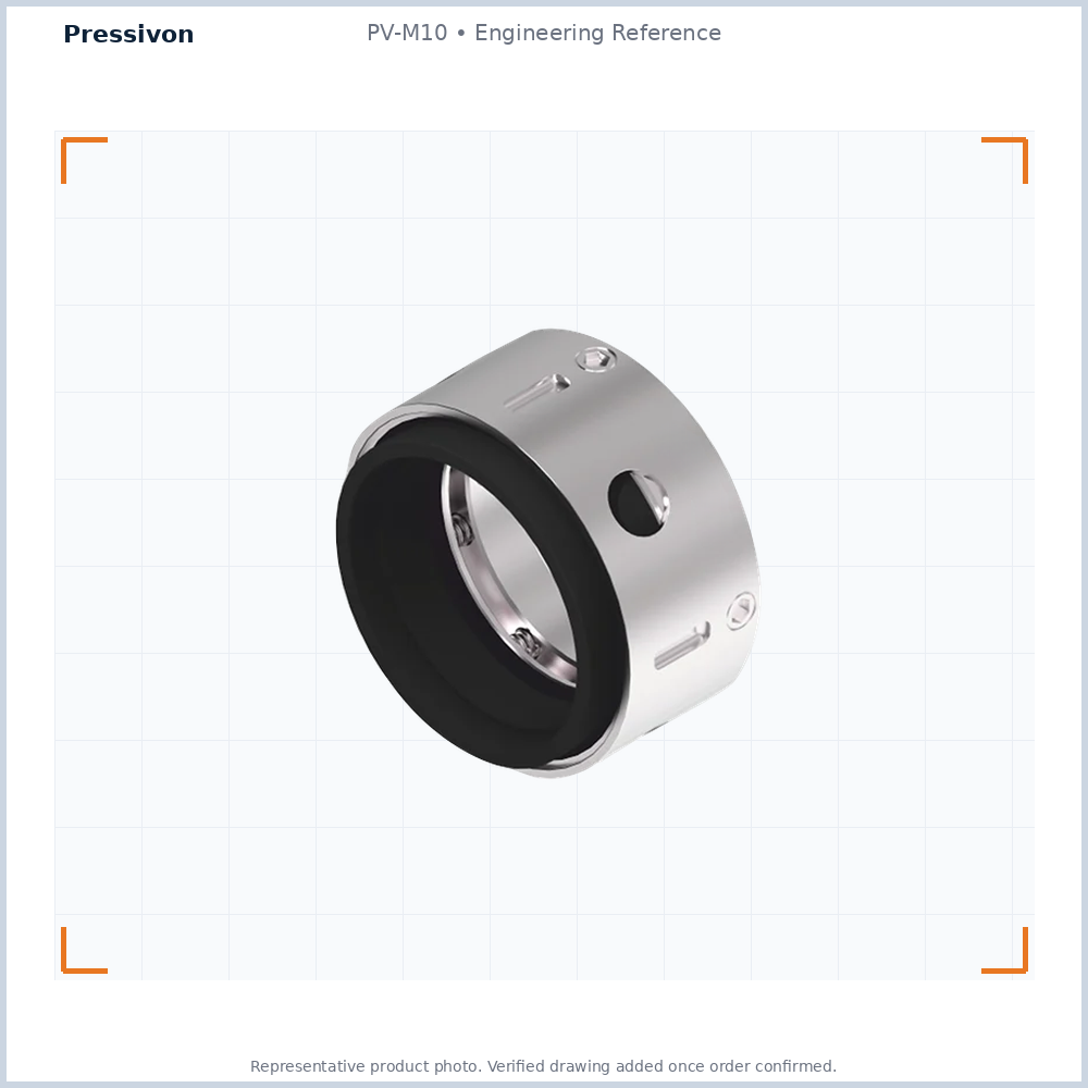 PV-M10 Multi Spring Balanced Seal — representative engineering reference photo