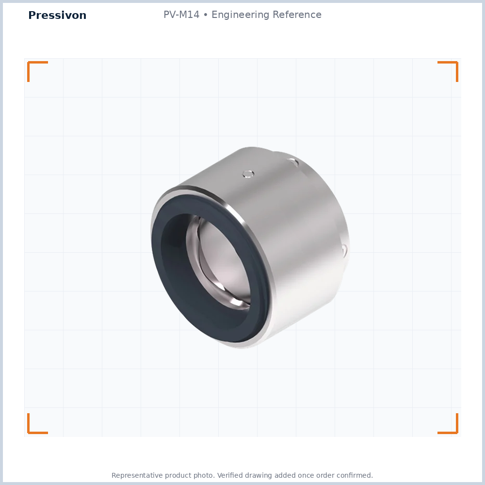 PV-M14 Pusher / Mechanical Seal Series — representative engineering reference photo