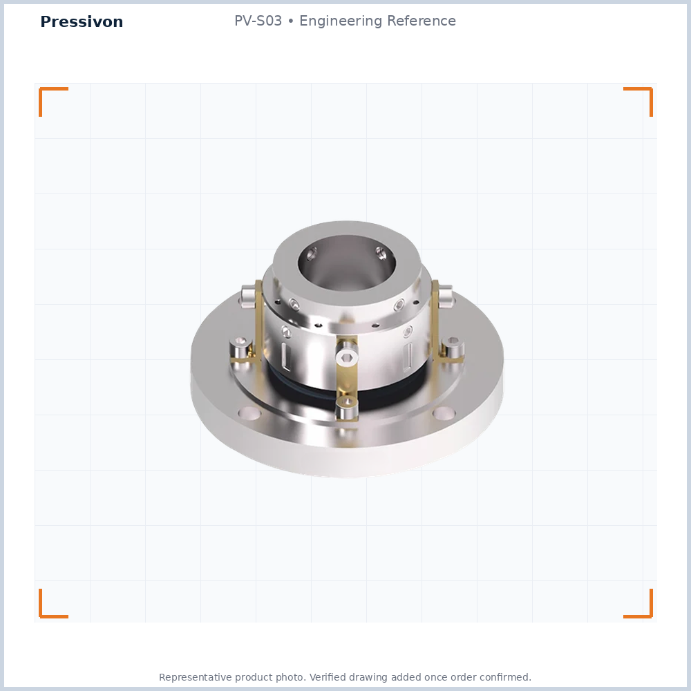 PV-S03 Split Seal Series — representative engineering reference photo